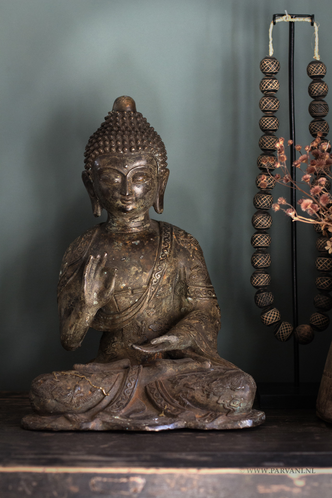 Bronzen-buddha-oud-India